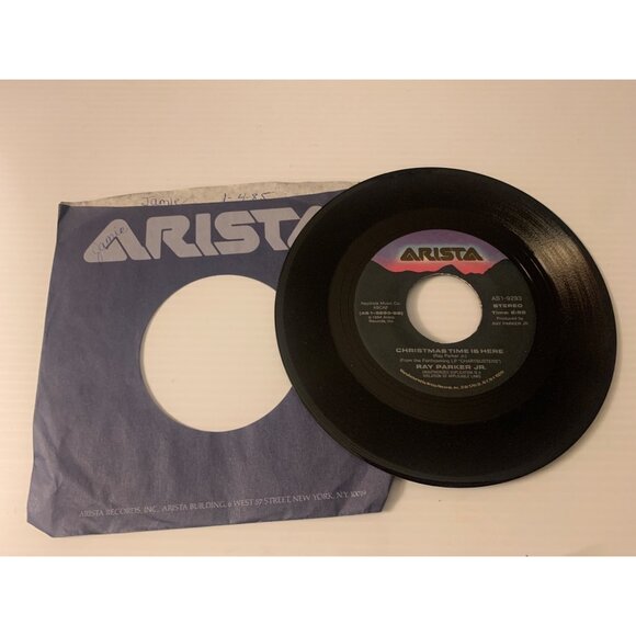 Ray Parker Jr. "Jamie" / "Christmas Time Is Here" 7" Vinyl Record Single Arista - Picture 3 of 5